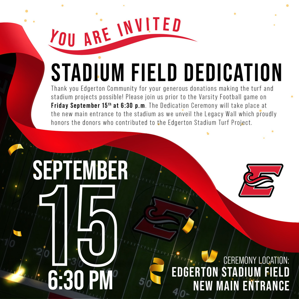Stadium Field Dedication